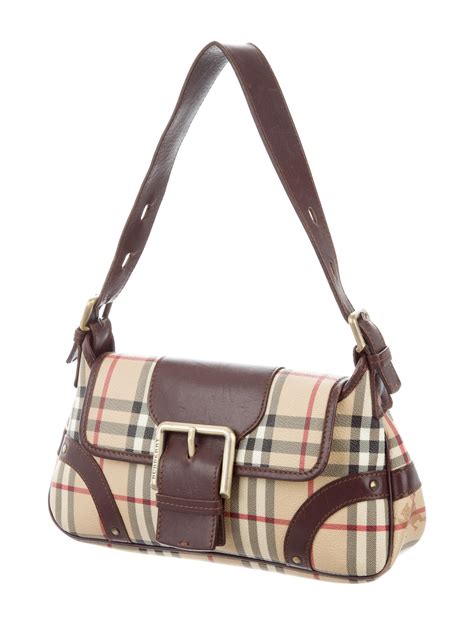 burberry check handbag